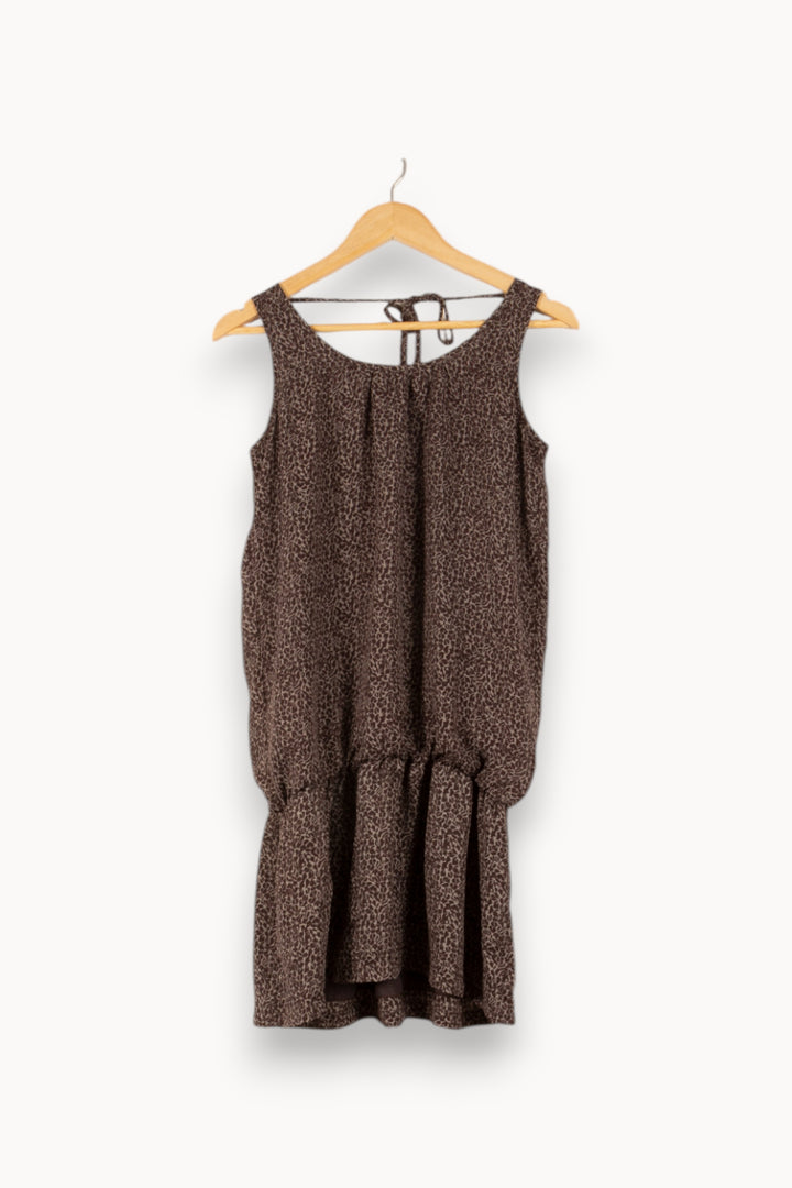 Robe Sans Manches Marron - Taille S/36 de la marque Sud express | PARAD38297 - Vendu par Paradigme - Image 2