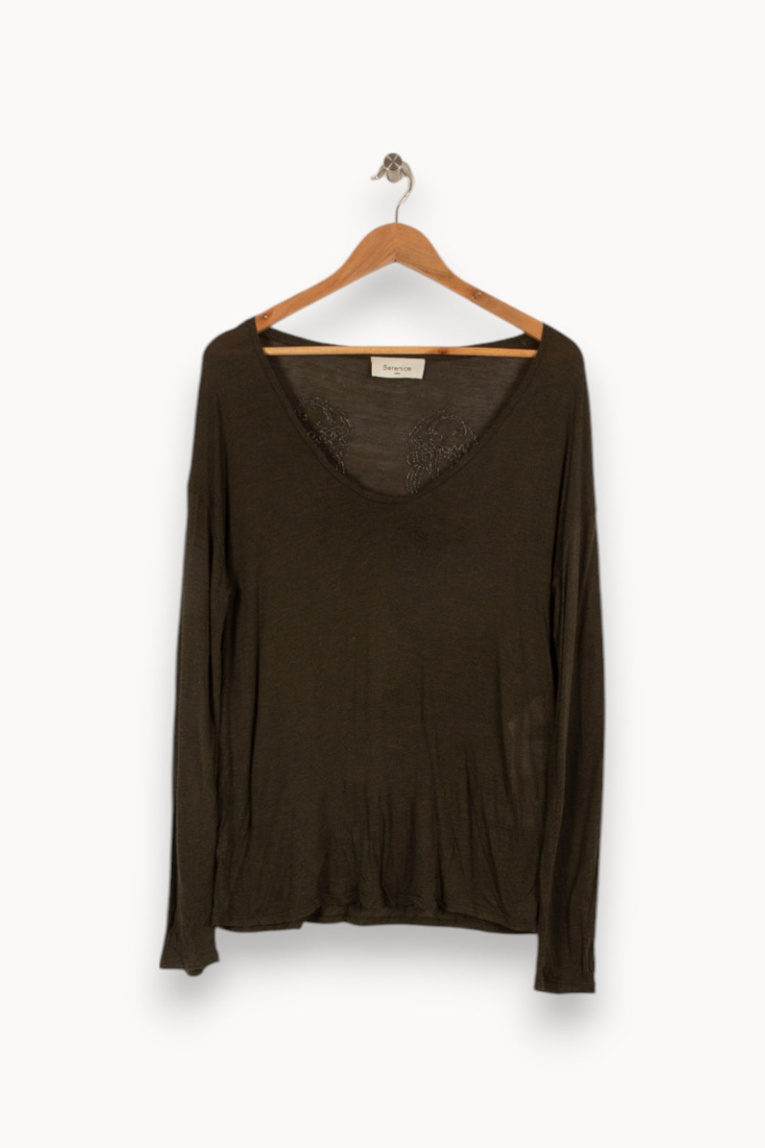 Pull vert - Taille M/38 de la marque Bérénice | PARAD38332 - Vendu par Paradigme - Image 1