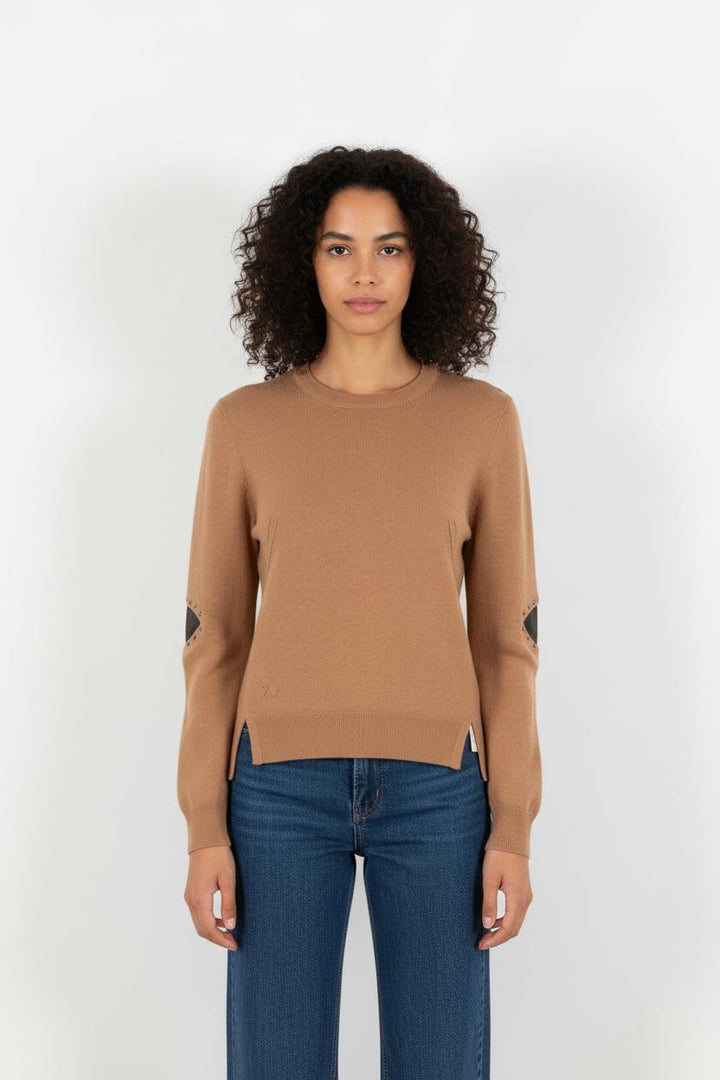 Pull beige - Taille S/36