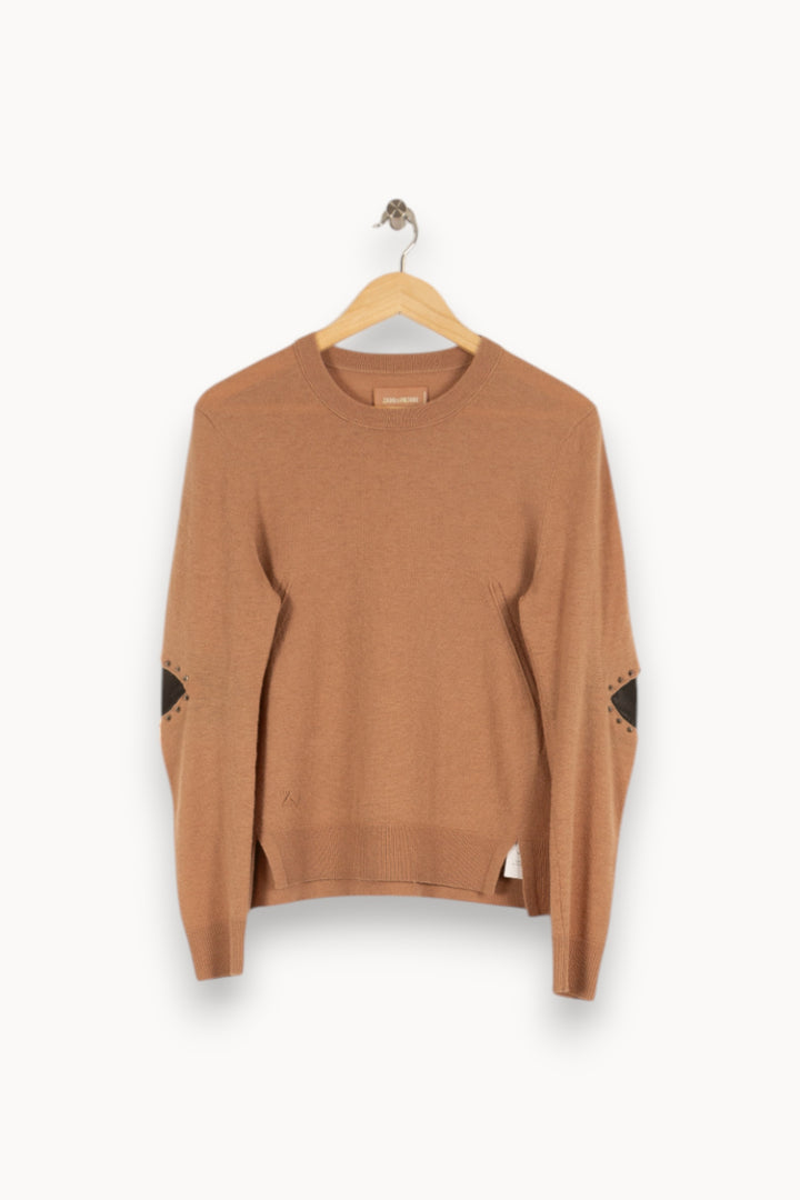 Pull beige - Taille S/36 de la marque Zadig&Voltaire | PARAD38334 - Vendu par Paradigme - Image 1