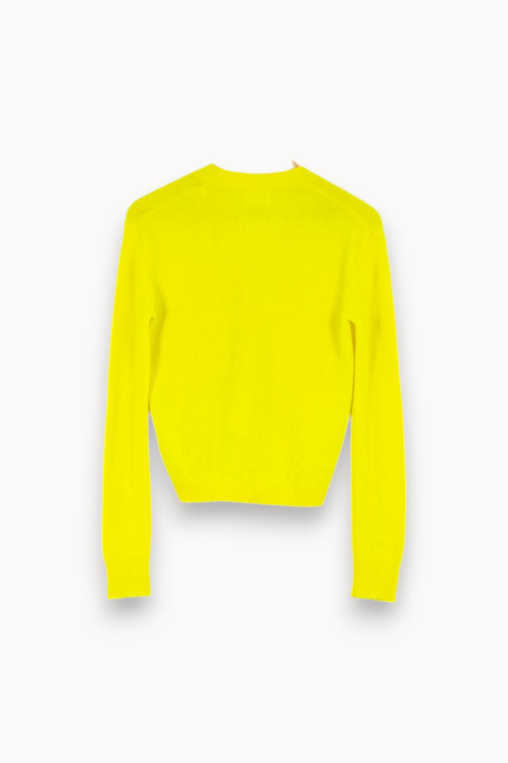 Cardigan jaune - Taille XS/34 de la marque From Future | PARAD38369 - Vendu par Paradigme - Image 3