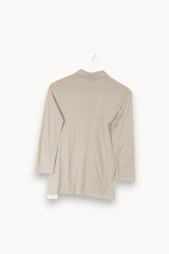 T-shirt blanc à motif - Taille S/36 de la marque Caroll | PARAD38373 - Vendu par Paradigme - Image 3