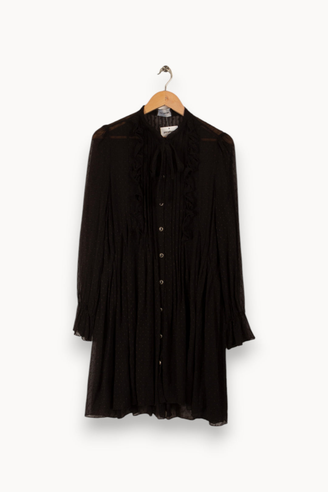 Robe noire - Taille M/38 de la marque The Kooples | PARAD38389 - Vendu par Paradigme - Image 1