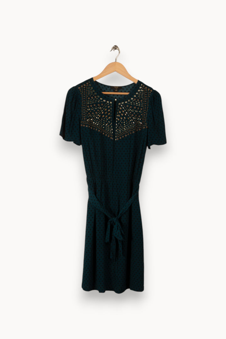 Robe verte à motif - Taille S/36 de la marque Maison 123 | PARAD38395 - Vendu par Paradigme - Image 1
