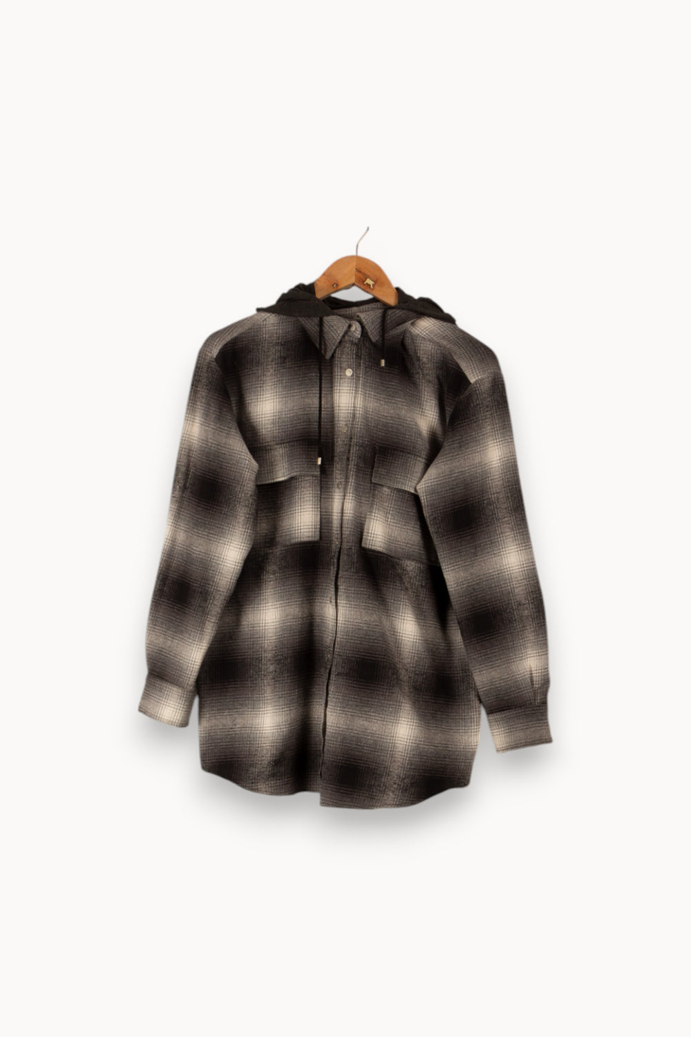 Veste à carreaux gris - Taille M/38 de la marque IKKS | PARAD38411 - Vendu par Paradigme - Image 1