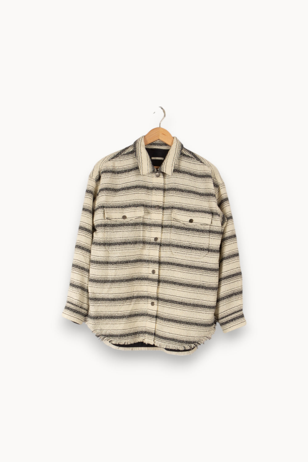 Veste beige et bleue - Taille M/38 de la marque IKKS | PARAD38416 - Vendu par Paradigme - Image 1
