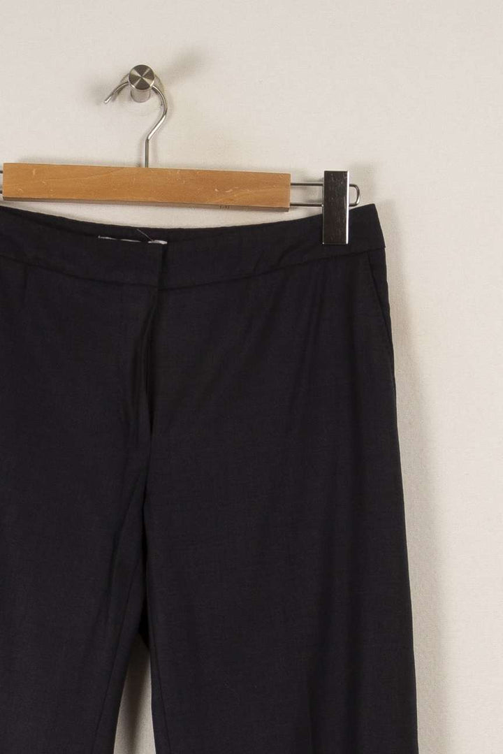 Pantalon Bleu - Taille M/38 de la marque Max Mara | PARAD38429 - Vendu par Paradigme - Image 2