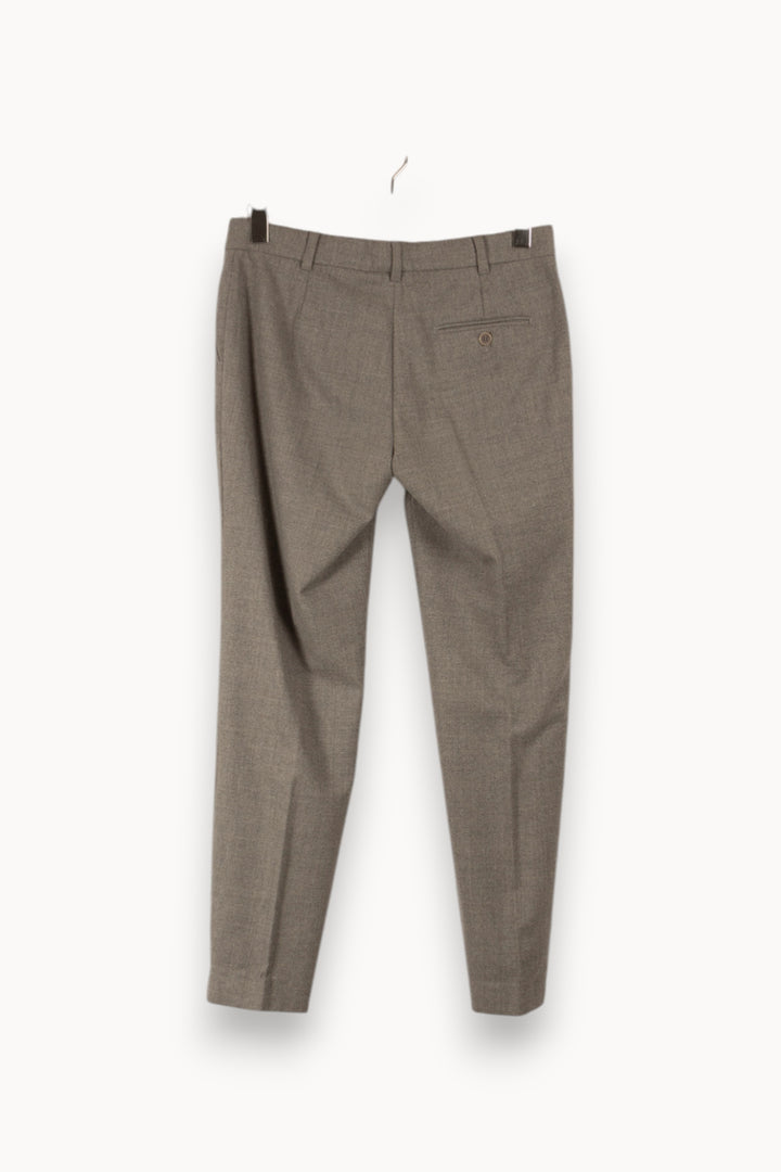 Pantalon gris - Taille M/38 de la marque Max Mara | PARAD38430 - Vendu par Paradigme - Image 3