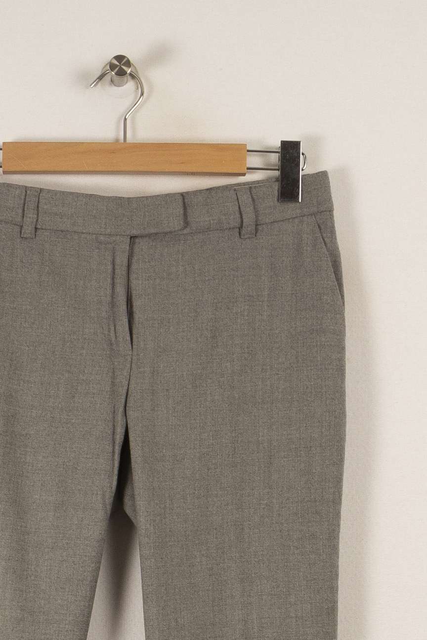 Pantalon gris - Taille M/38 de la marque Max Mara | PARAD38430 - Vendu par Paradigme - Image 2