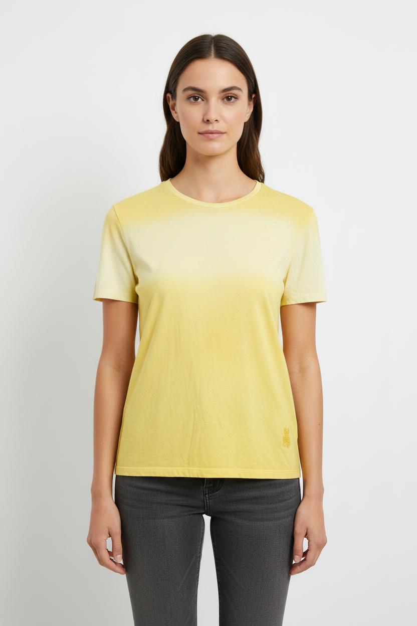 T-shirt Jaune - Taille S/36 de la marque Bérénice | PARAD38455 - Vendu par Paradigme - Image 1