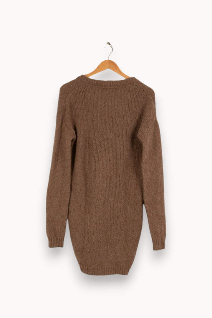 Pull Marron - Taille M/38 de la marque American Vintage | PARAD38529 - Vendu par Paradigme - Image 3