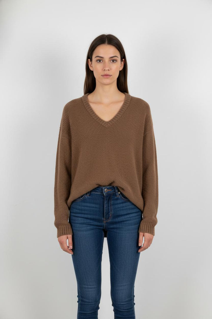 Pull Marron - Taille M/38