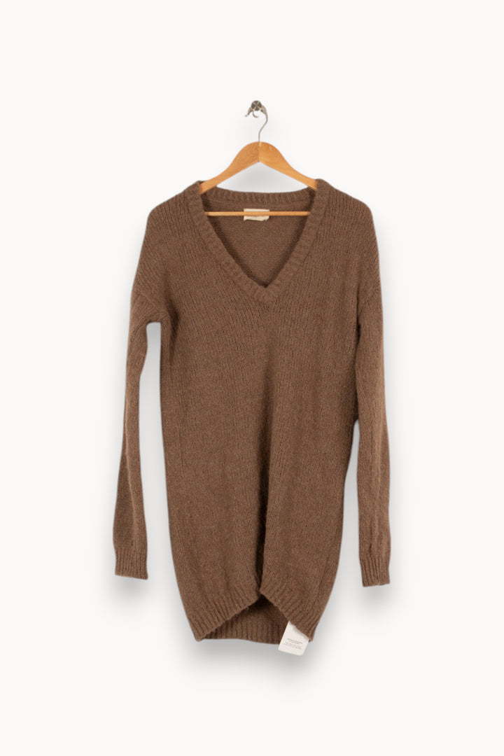Pull Marron - Taille M/38 de la marque American Vintage | PARAD38529 - Vendu par Paradigme - Image 1