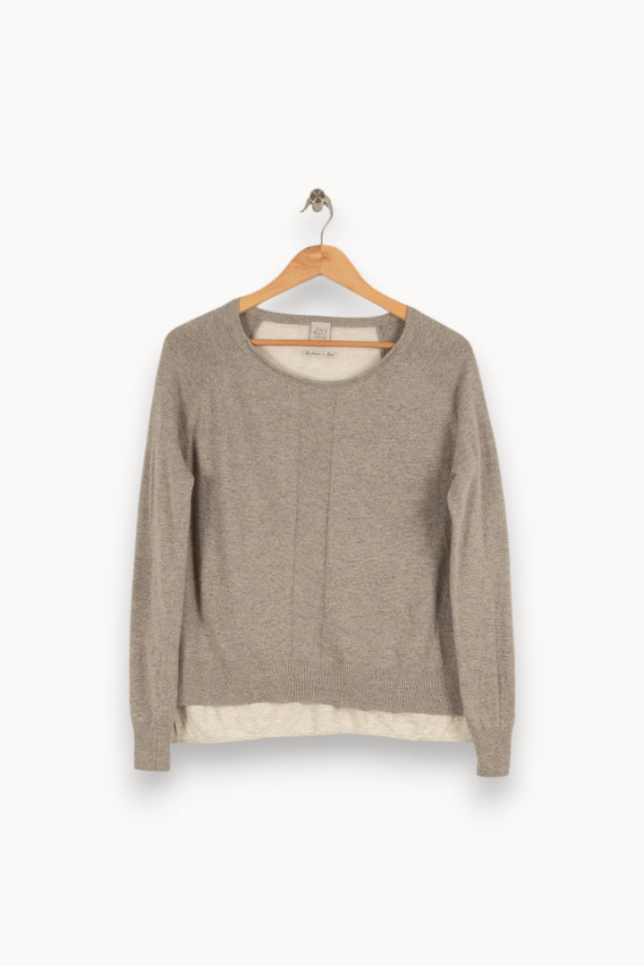 Pull gris - Taille S/36 de la marque Karl Marc John | PARAD38532 - Vendu par Paradigme - Image 1