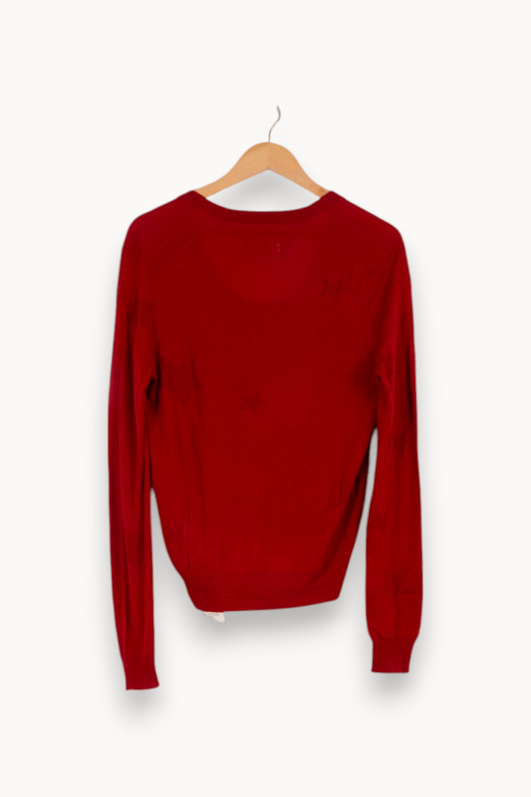 Pull Rouge - Taille S/36 de la marque Zadig&Voltaire | PARAD38540 - Vendu par Paradigme - Image 3