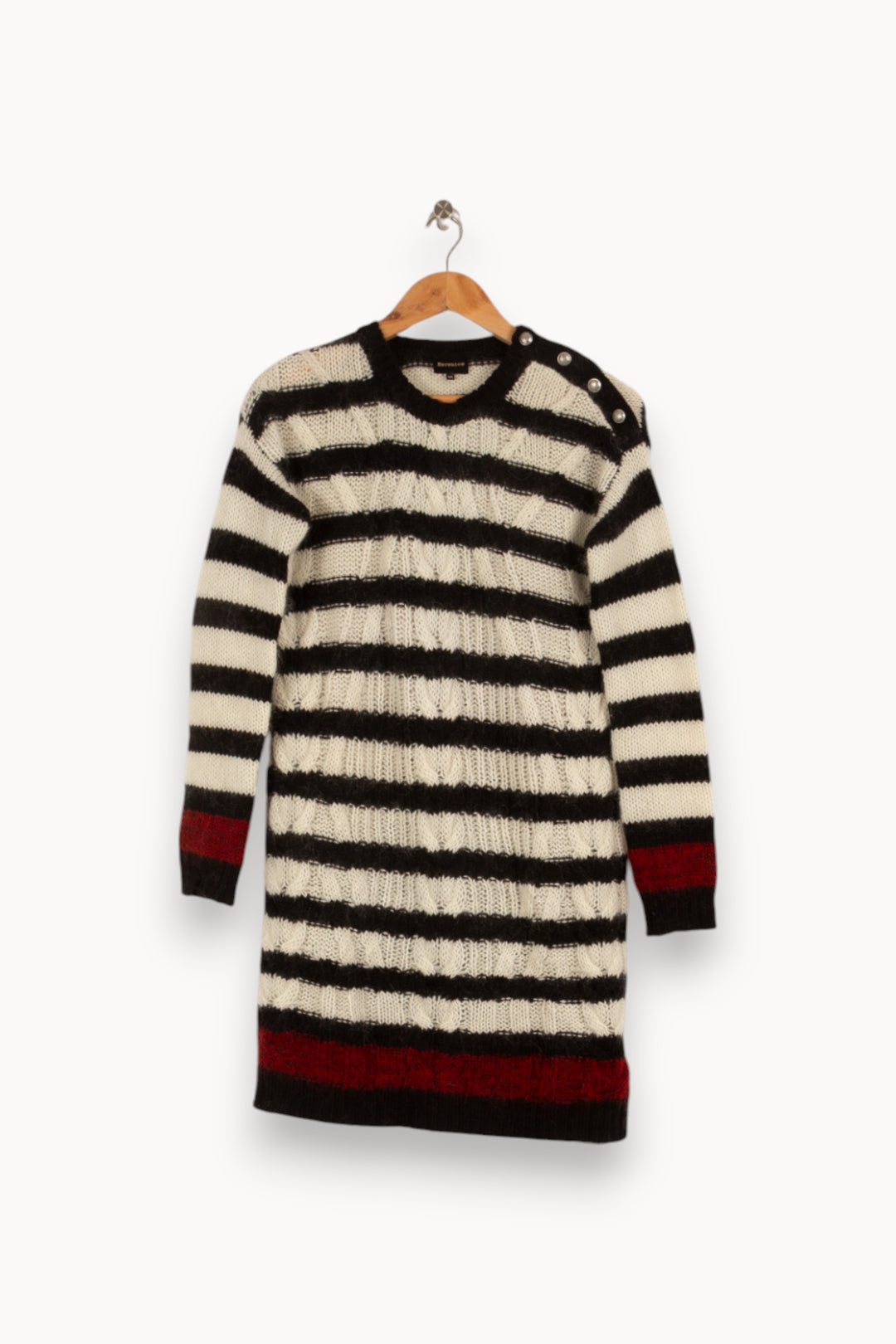 Robe noire et blanche - Taille XS/34 de la marque Bérénice | PARAD38541 - Vendu par Paradigme - Image 1