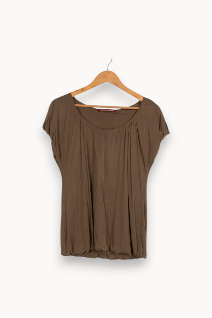 Top Vert - Taille S/36 de la marque Comptoir des Cotonniers | PARAD38552 - Vendu par Paradigme - Image 2