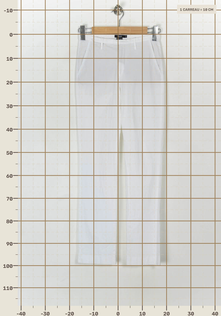 Pantalon blanc - Taille XXS/32 de la marque Filippa K | PARAD38571 - Vendu par Paradigme - Image 4