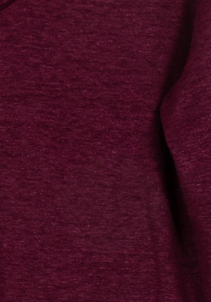T-shirt Bordeaux - Taille M/38 de la marque IKKS | PARAD38650 - Vendu par Paradigme - Image 3
