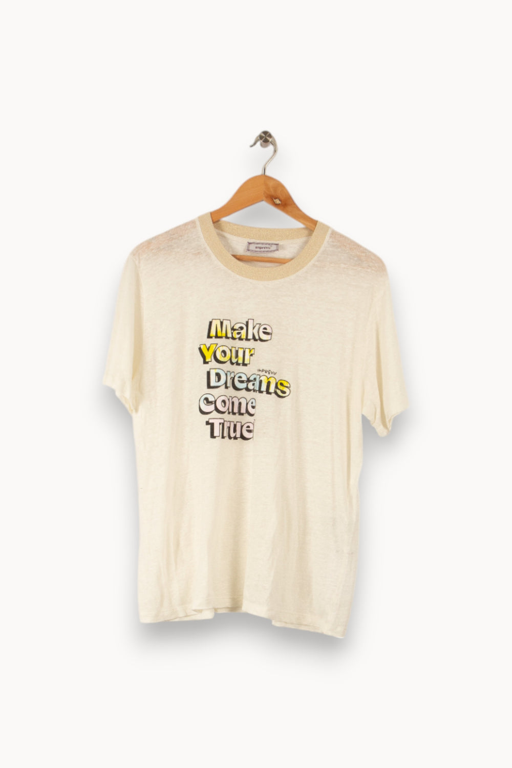 T-shirt blanc - Taille M/38 de la marque Imprevu | PARAD38695 - Vendu par Paradigme - Image 1