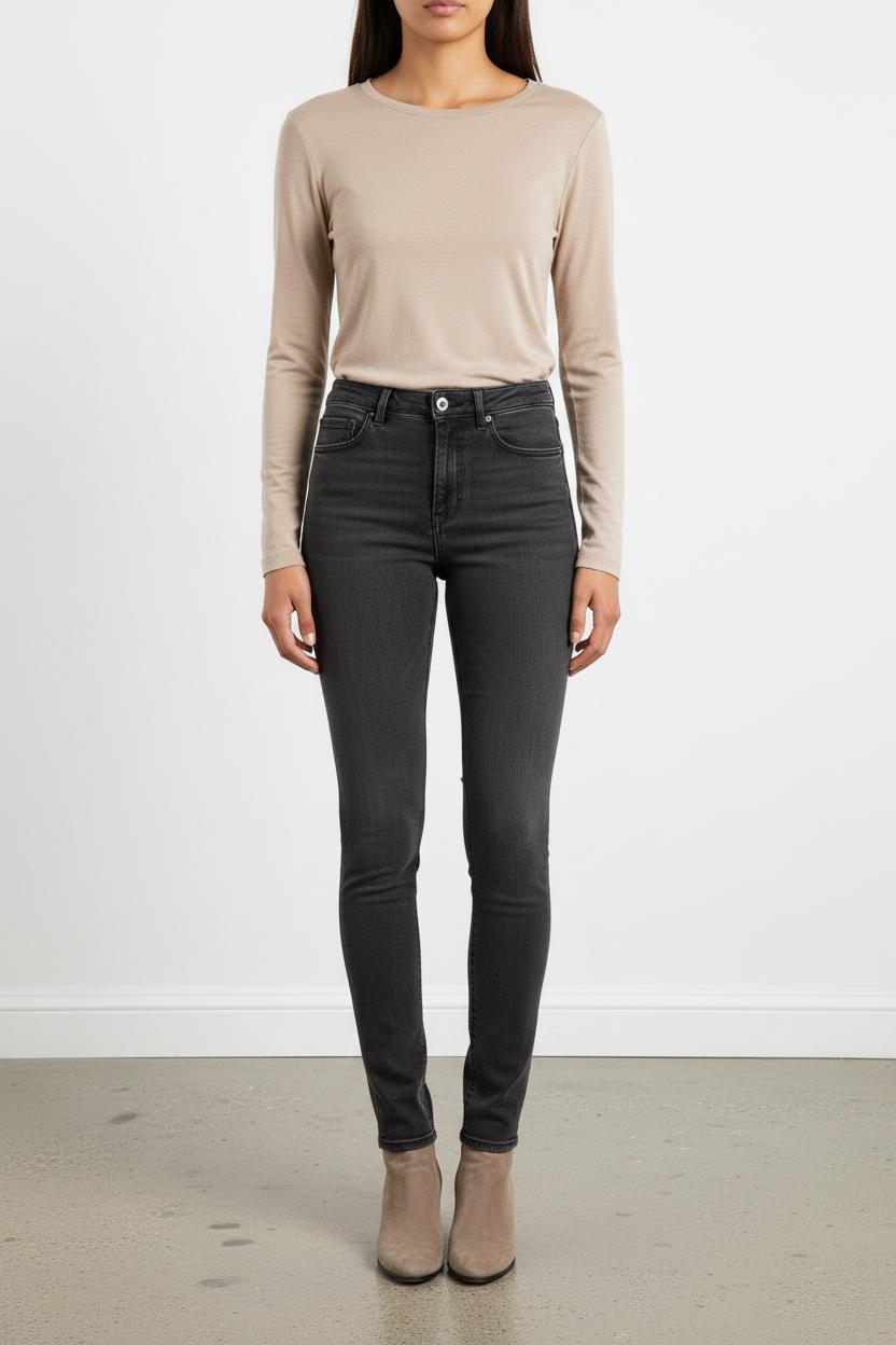 Jean Gris - Taille S/36