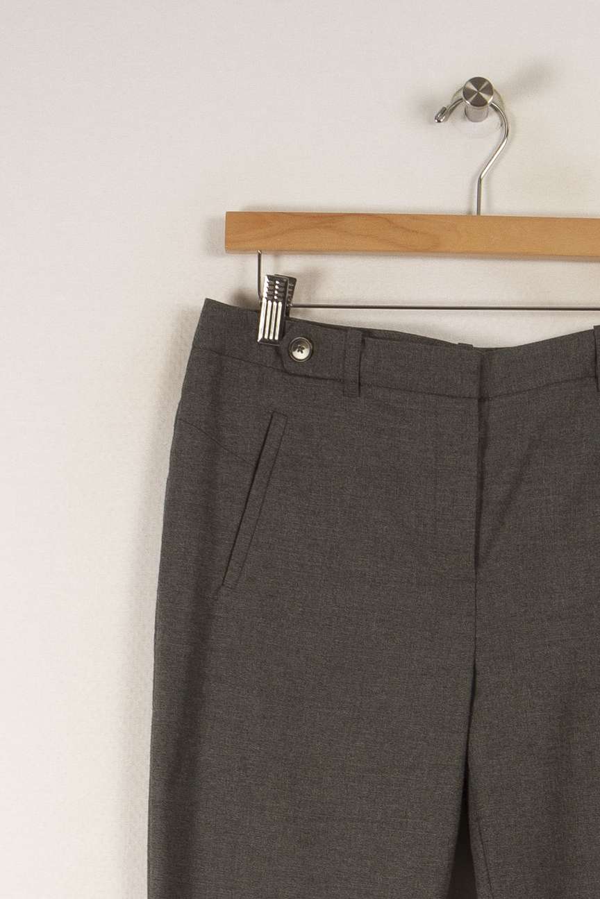 Pantalon gris - Taille M/38 de la marque Caroll | PARAD38712 - Vendu par Paradigme - Image 2