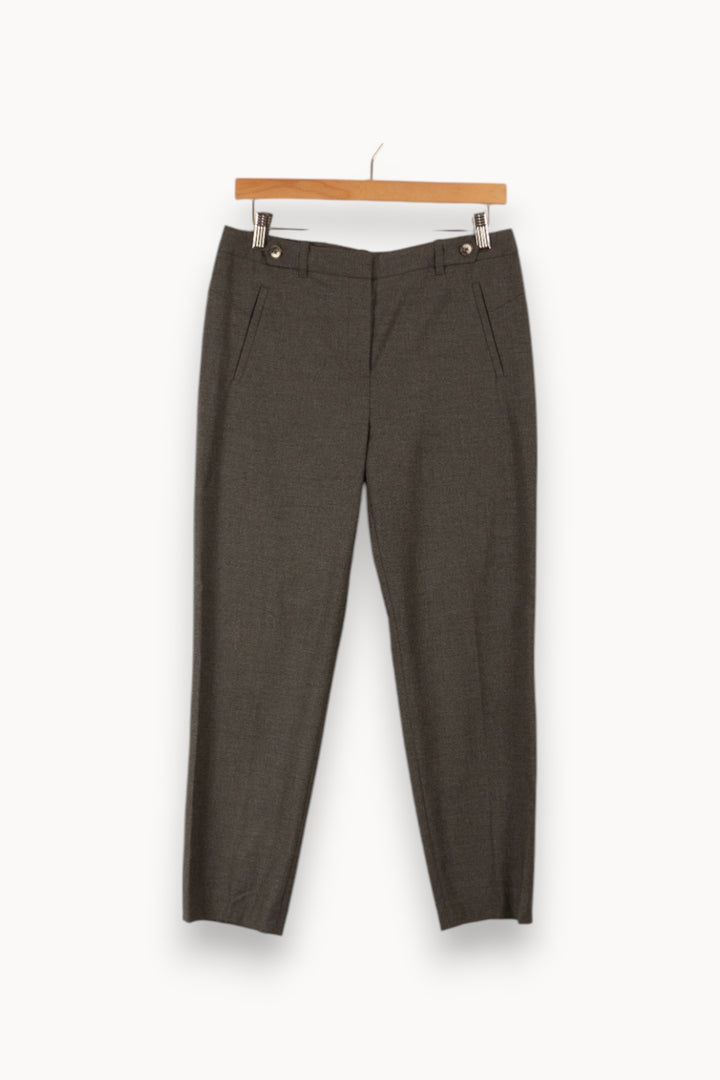 Pantalon gris - Taille M/38 de la marque Caroll | PARAD38712 - Vendu par Paradigme - Image 1
