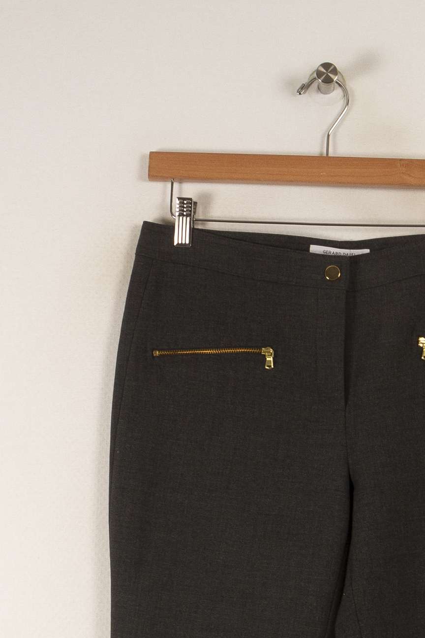 Pantalon gris - Taille M/38 de la marque Gerard Darel | PARAD38724 - Vendu par Paradigme - Image 2