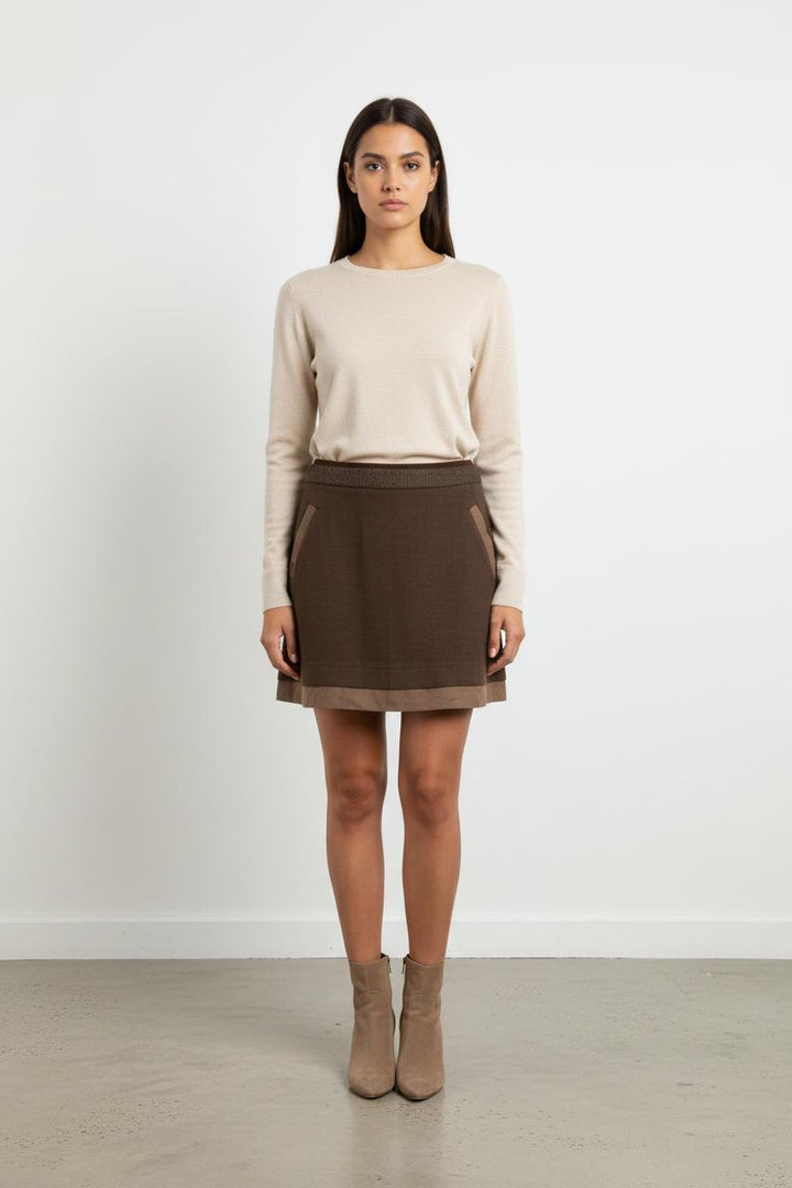 Jupe marron - Taille M/38