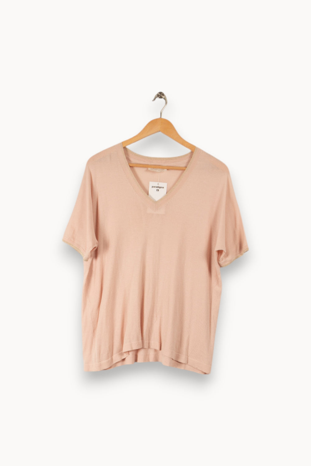 Pull Rose - Taille S/36 de la marque Sud express | PARAD38746 - Vendu par Paradigme - Image 1