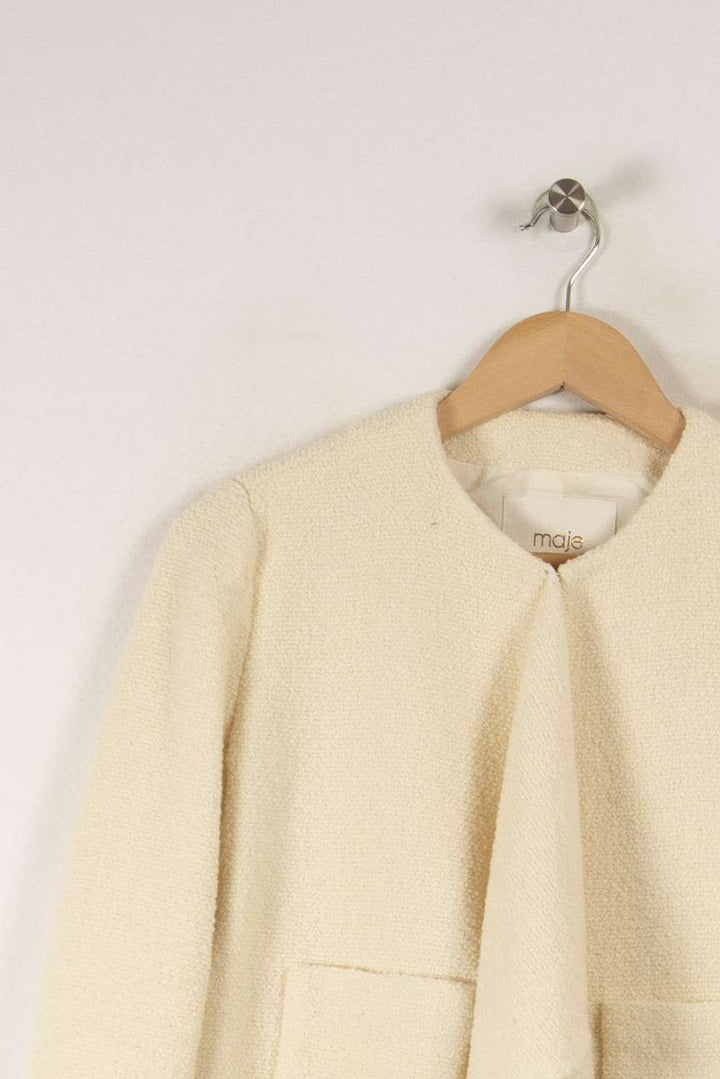 Veste beige - Taille S/36 de la marque Maje | PARAD38779 - Vendu par Paradigme - Image 2