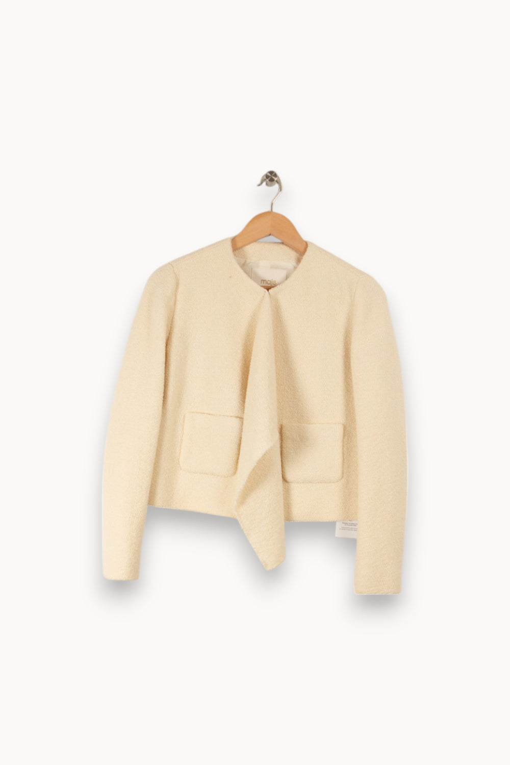 Veste beige - Taille S/36 de la marque Maje | PARAD38779 - Vendu par Paradigme - Image 1