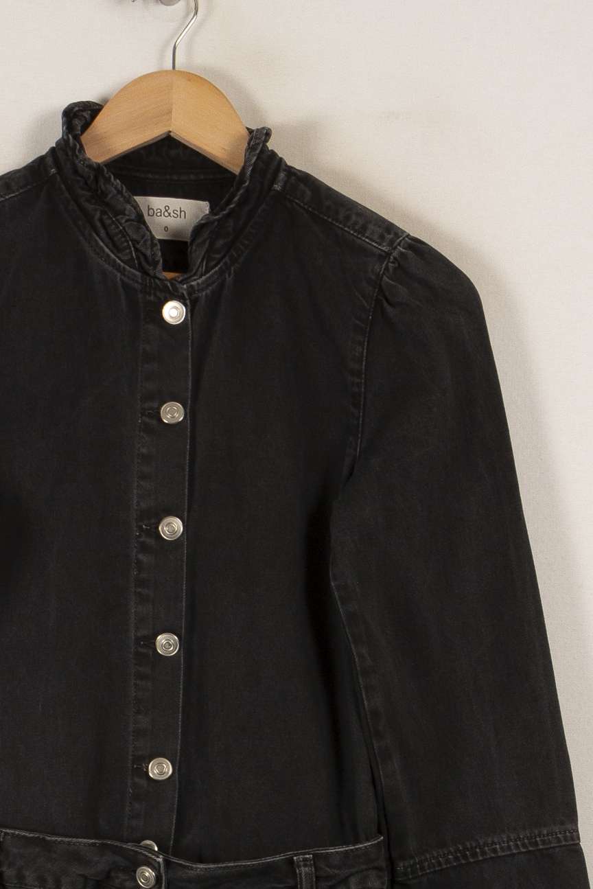 Combinaison noire - Taille XS/34 de la marque ba&sh | PARAD38781 - Vendu par Paradigme - Image 2