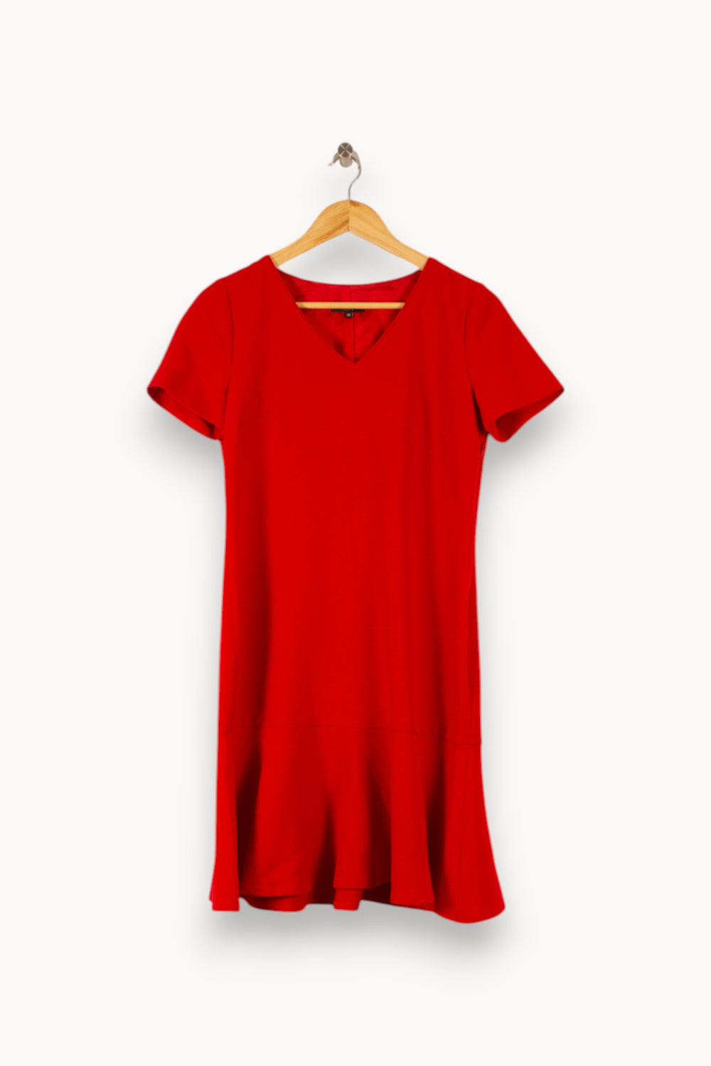 Robe Rouge - Taille M/38 de la marque Caroll | PARAD38794 - Vendu par Paradigme - Image 2