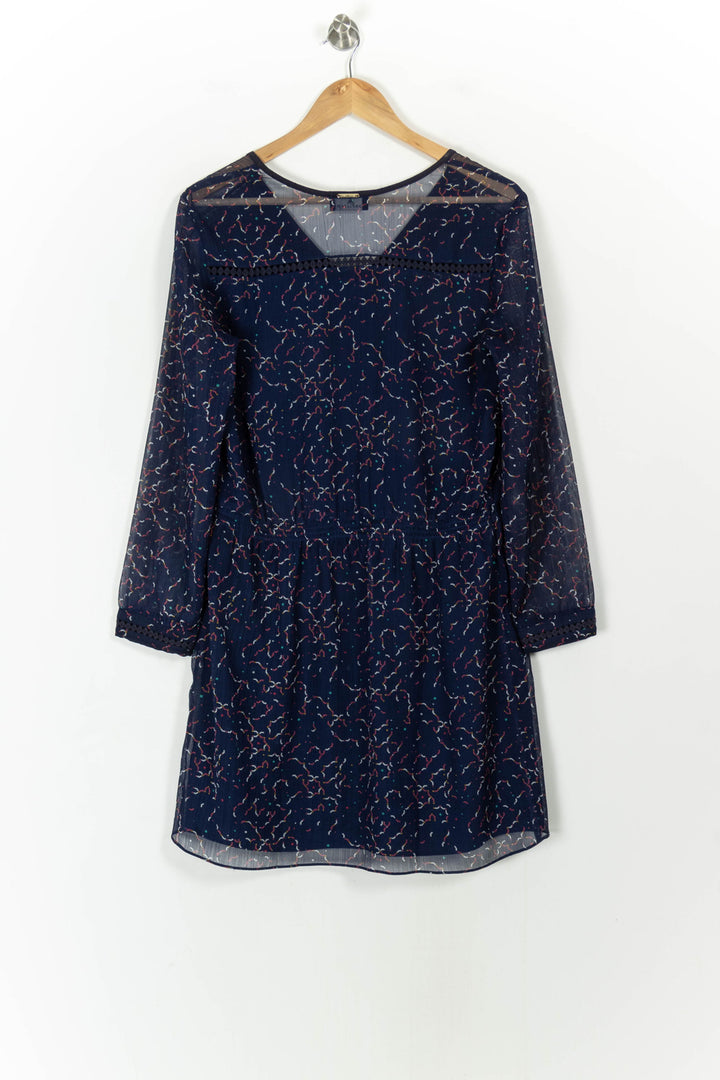 Robe bleue à motifs - Taille M/38 de la marque One Step | PARAD38795 - Vendu par Paradigme - Image 4