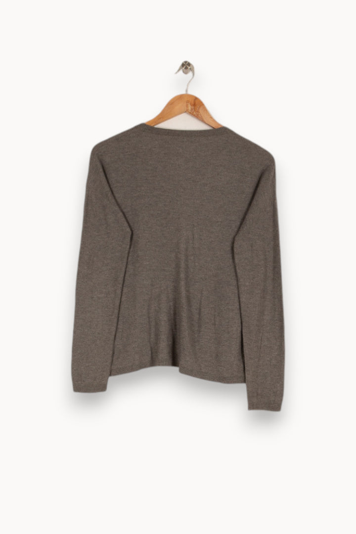 Cardigan gris - Taille M/38 de la marque ZAPA | PARAD38798 - Vendu par Paradigme - Image 3