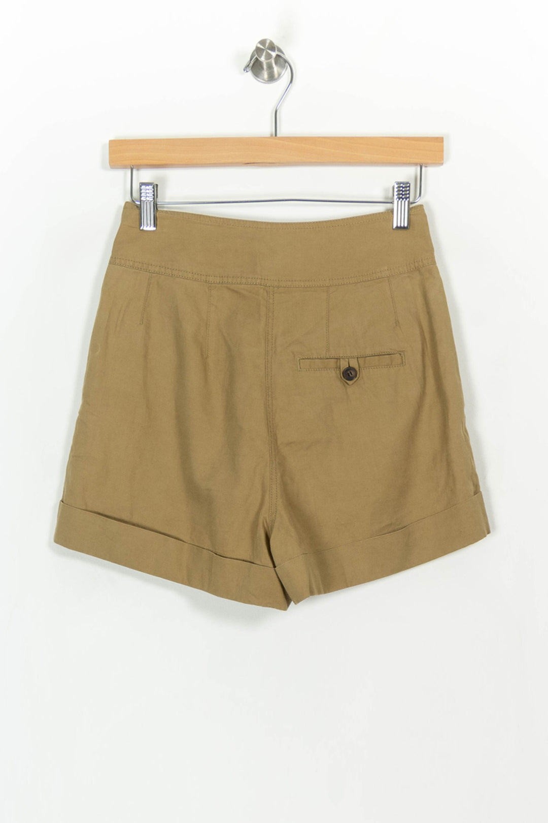 Short beige - Taille XS/34 de la marque Vanessa Bruno | PARAD38808 - Vendu par Paradigme - Image 4