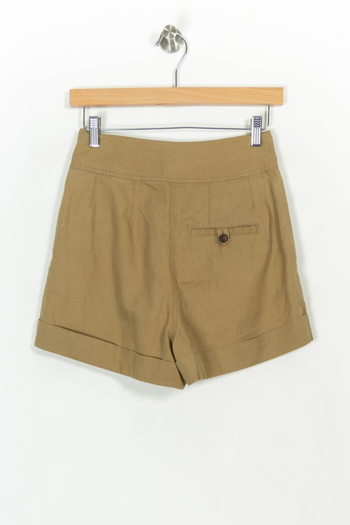Short beige - Taille XS/34 de la marque Vanessa Bruno | PARAD38808 - Vendu par Paradigme - Image 4