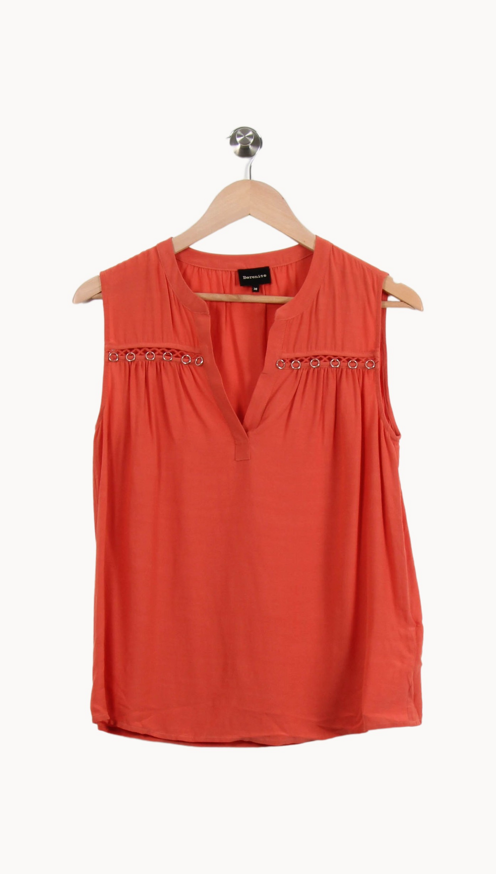 Top Rouge - Taille S/36 de la marque Bérénice | PARAD38822 - Vendu par Paradigme - Image 2
