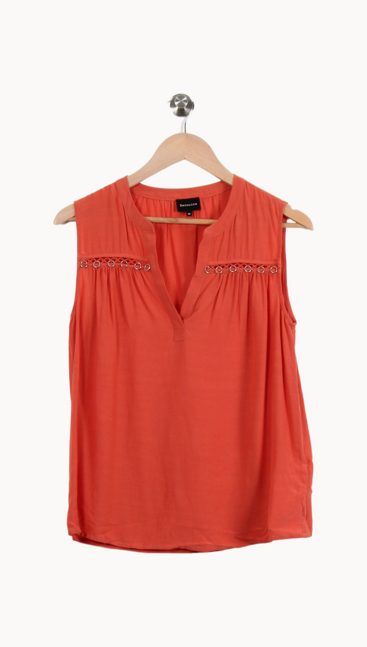 Top Rouge - Taille S/36 de la marque Bérénice | PARAD38822 - Vendu par Paradigme - Image 2