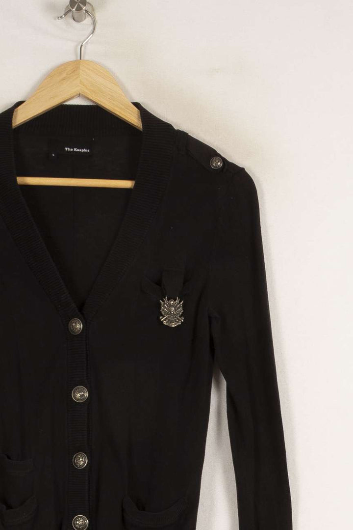 Gilet Noir - Taille S/36 de la marque The Kooples | PARAD38830 - Vendu par Paradigme - Image 2
