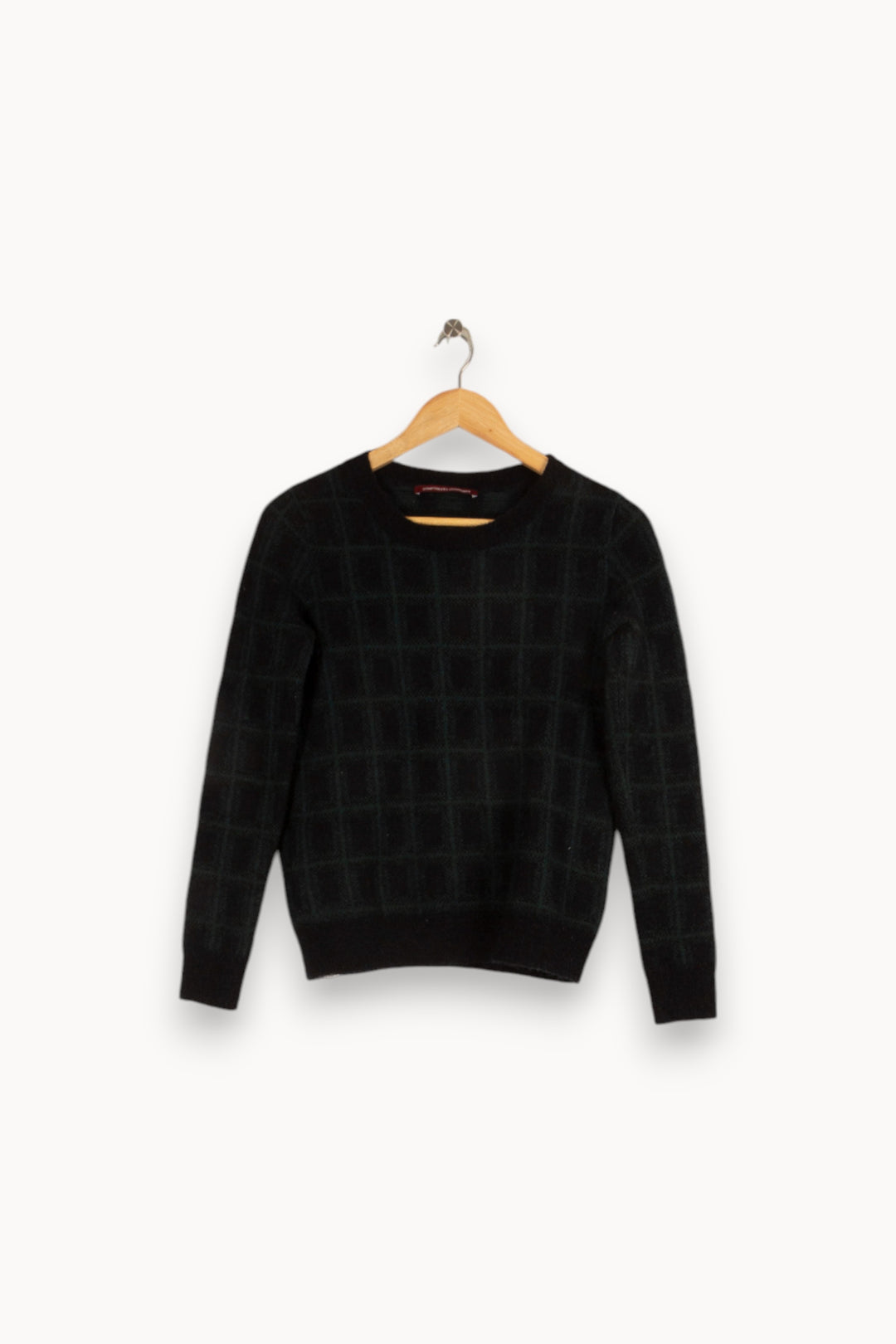 Pull vert et noir - Taille S/36 de la marque Comptoir des Cotonniers | PARAD38838 - Vendu par Paradigme - Image 1