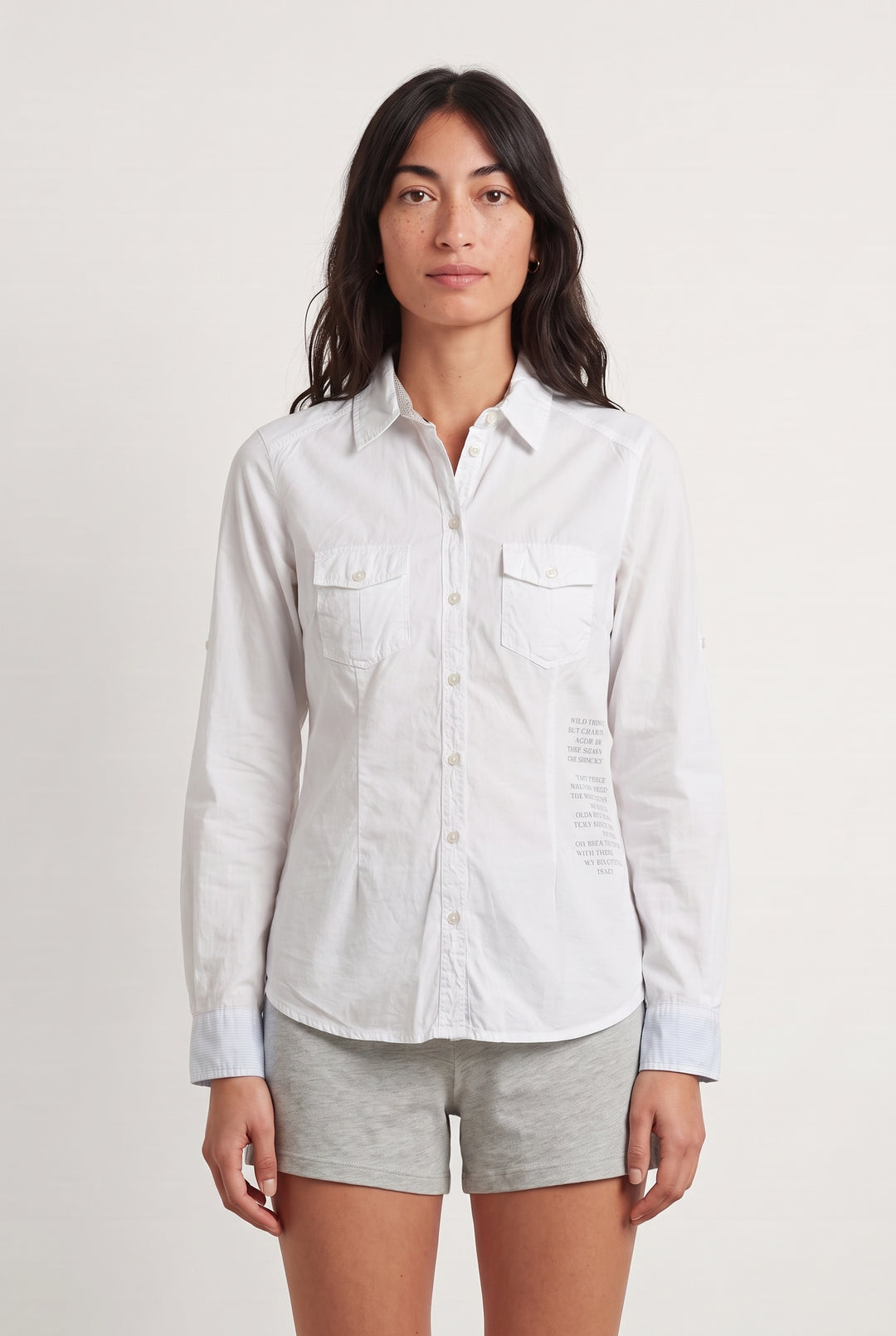 Chemise blanche - Taille S/36 de la marque IKKS | PARAD38875 - Vendu par Paradigme - Image 1