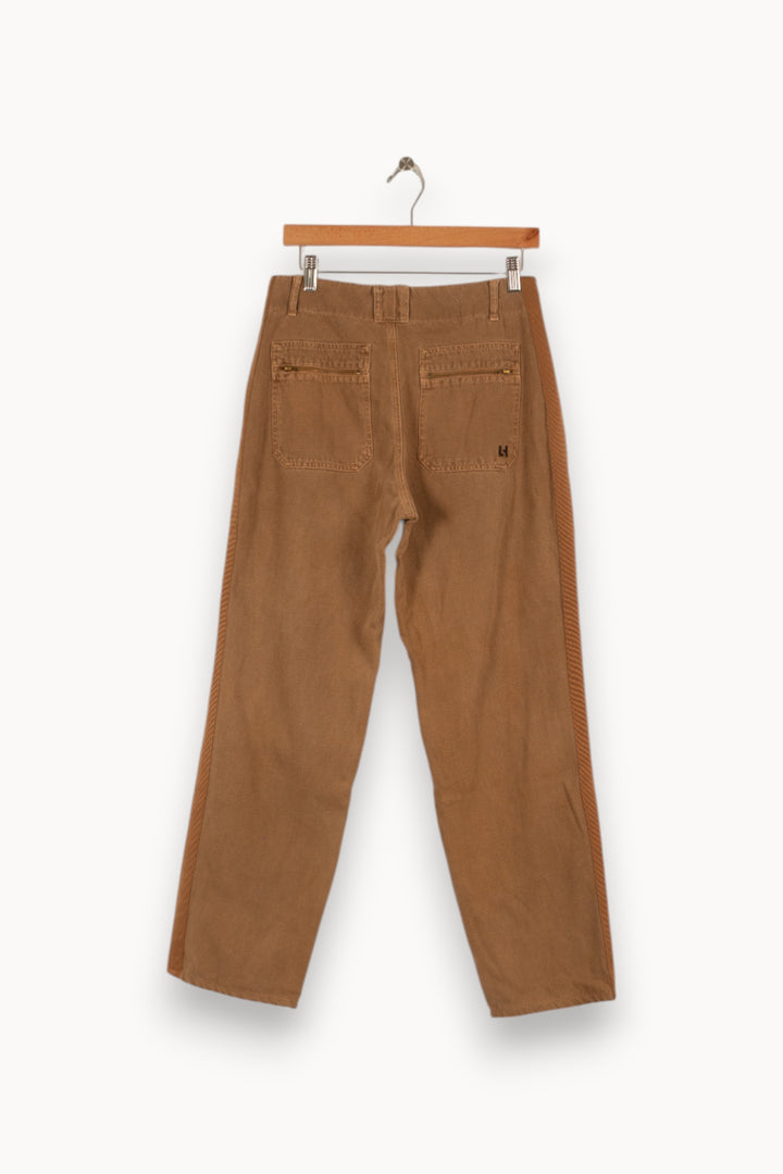 Jean beige/marron - Taille S/36 de la marque Léon & Harper | PARAD38893 - Vendu par Paradigme - Image 3