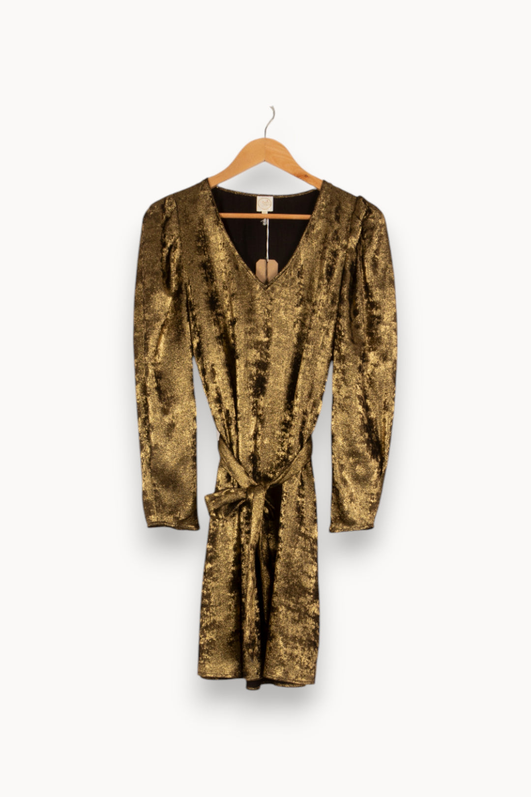 Robe dorée - Taille S/36 de la marque Des petits hauts | PARAD38898 - Vendu par Paradigme - Image 1