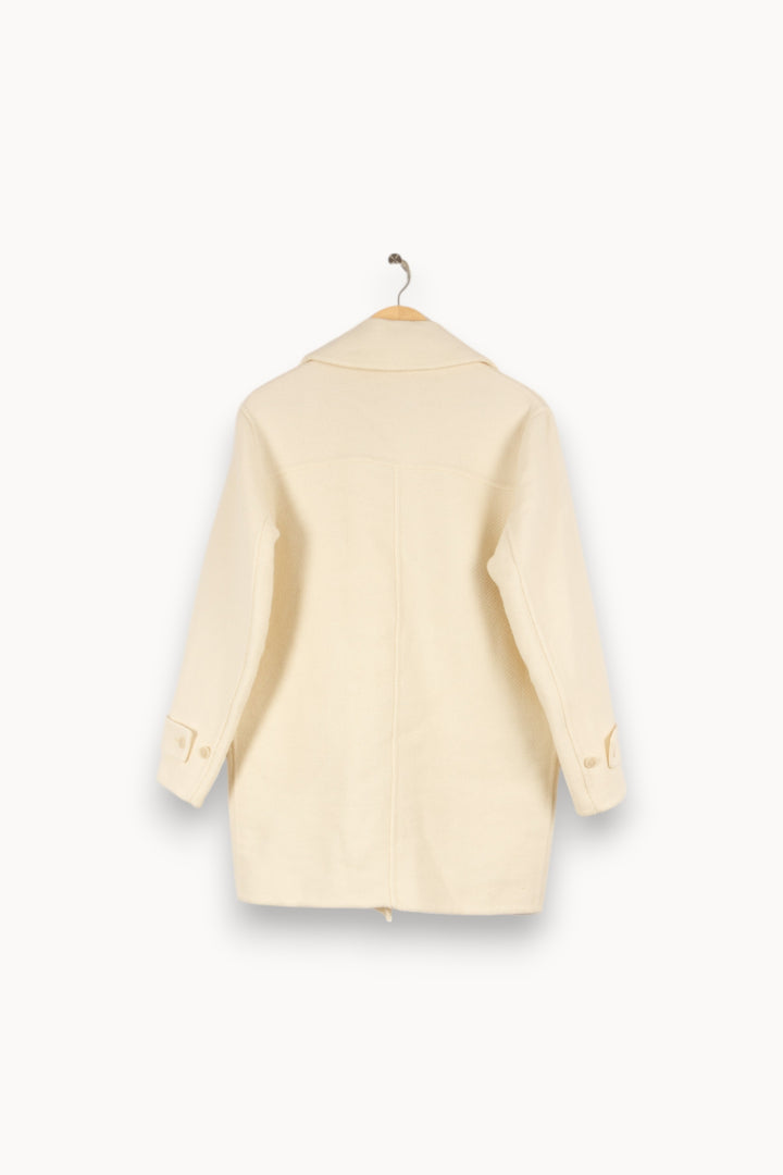 Manteau Beige - Taille S/36 de la marque Comptoir des Cotonniers | PARAD38932 - Vendu par Paradigme - Image 3