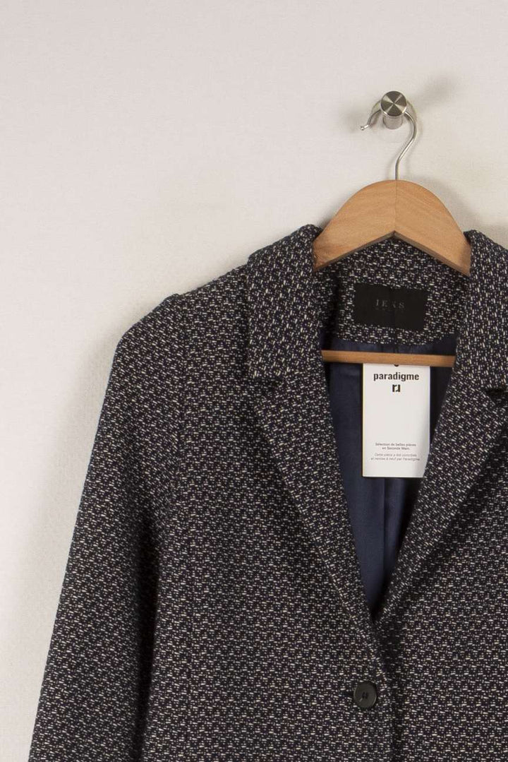Manteau bleu - Taille XS/34 de la marque IKKS | PARAD38949 - Vendu par Paradigme - Image 2