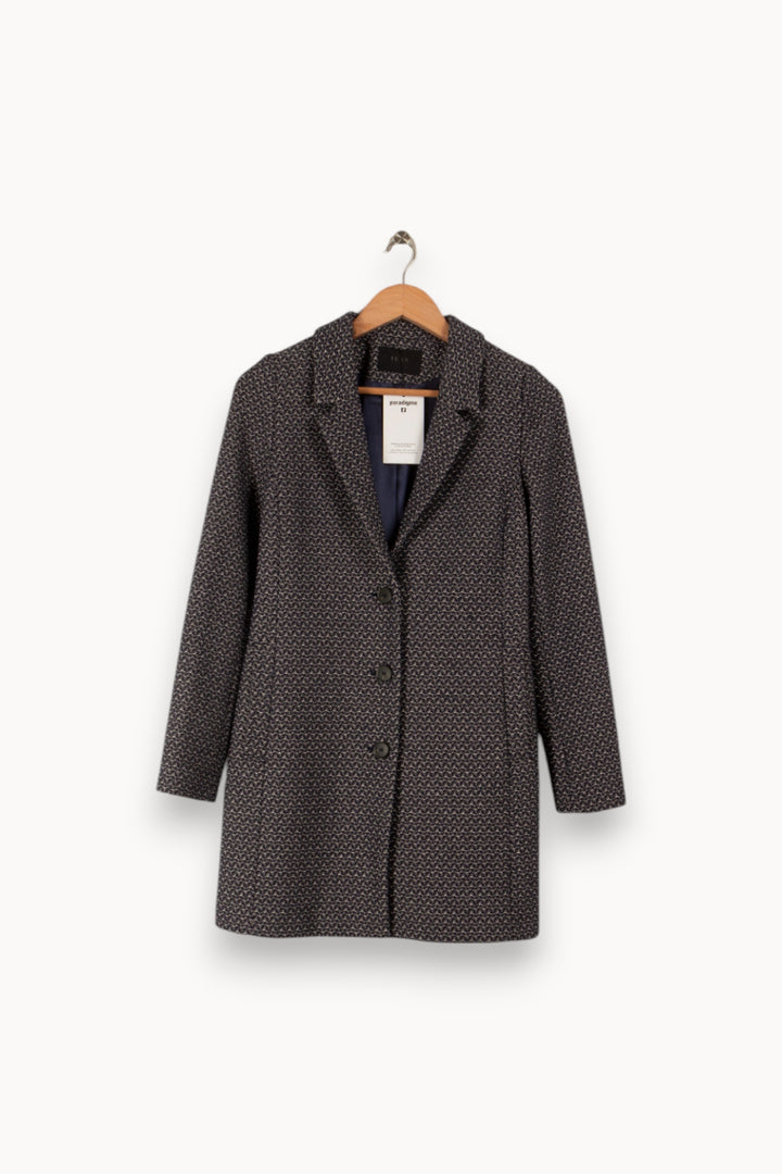 Manteau bleu - Taille XS/34 de la marque IKKS | PARAD38949 - Vendu par Paradigme - Image 1