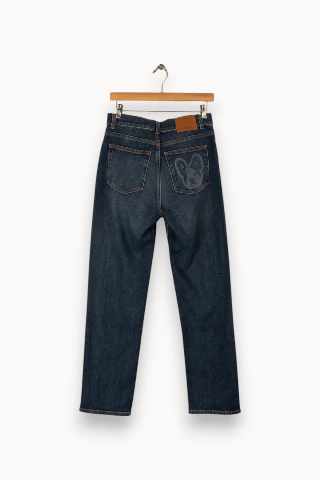 Jean bleu avec détails - Taille M/38 de la marque Claudie Pierlot | PARAD38953 - Vendu par Paradigme - Image 3