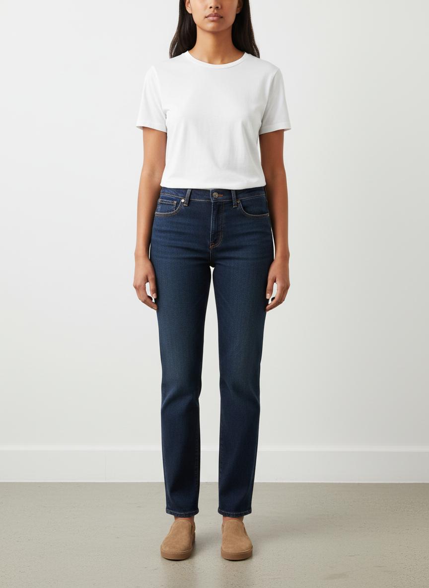 Jean bleu avec détails - Taille M/38